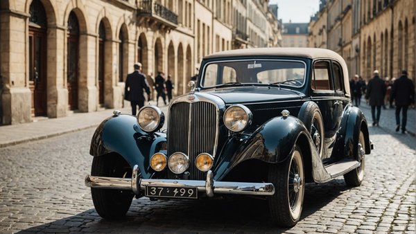 Découverte de bordeaux en voiture vintage: une expérience unique